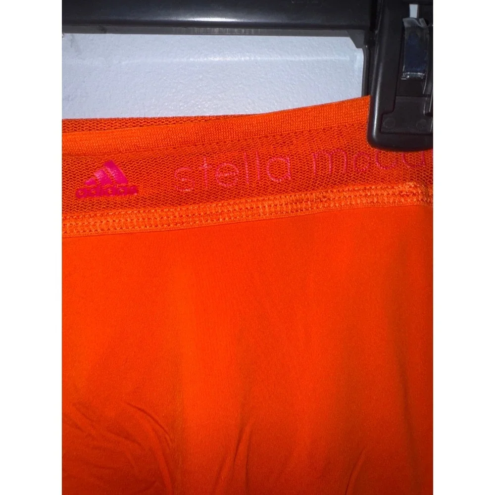 Stella McCartney Adidas Adizero lightweight orange‎ running leggings medium